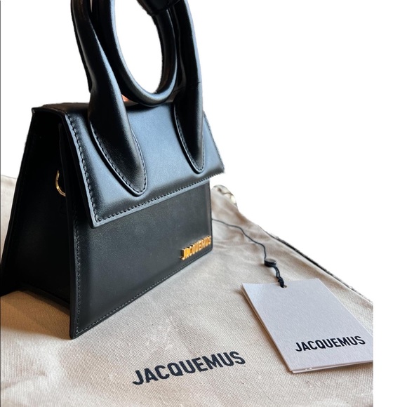 Brand New Jacquemus Le Chiquito Noeud leather shoulder bag - Picture 6 of 7